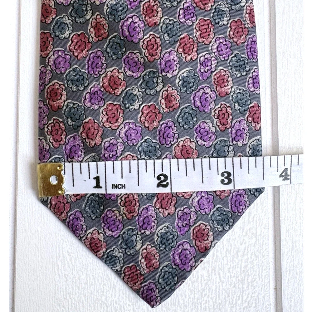 Classics Debenhams Floral Silk Tie Classic W 3.5